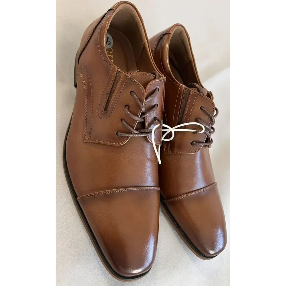 NEW Guess Men's‎ Sulai Cap Toe Oxford Shoes Sz 9.5 Med